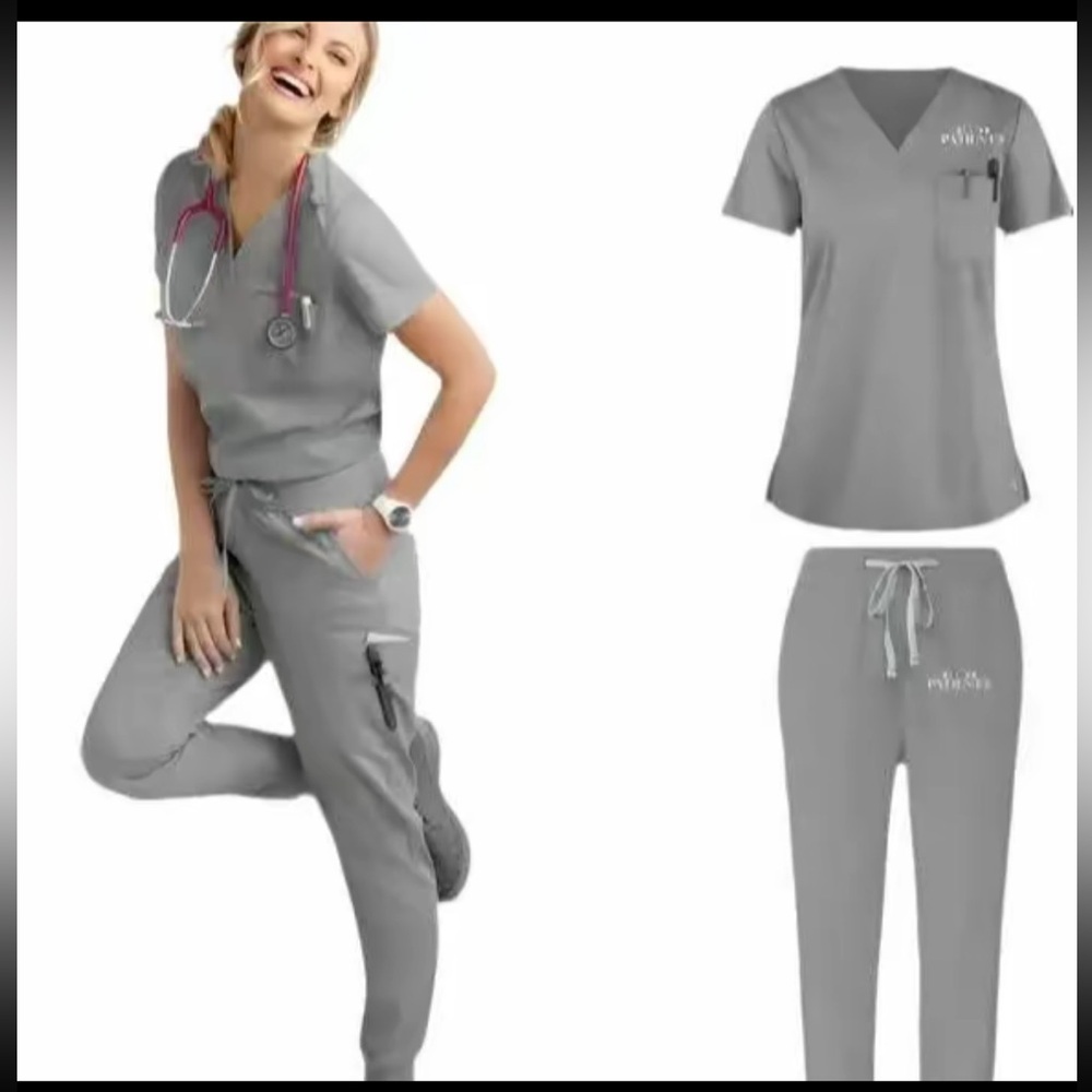 Beyond Patients scrub set
